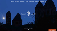 Desktop Screenshot of maria-laach.de