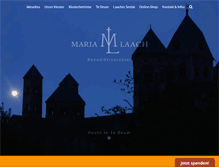 Tablet Screenshot of maria-laach.de
